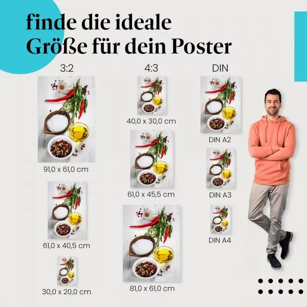 Kulinarische Gewürze | Postereck 0956 Kulinarische Gewürze | Postereck 0956