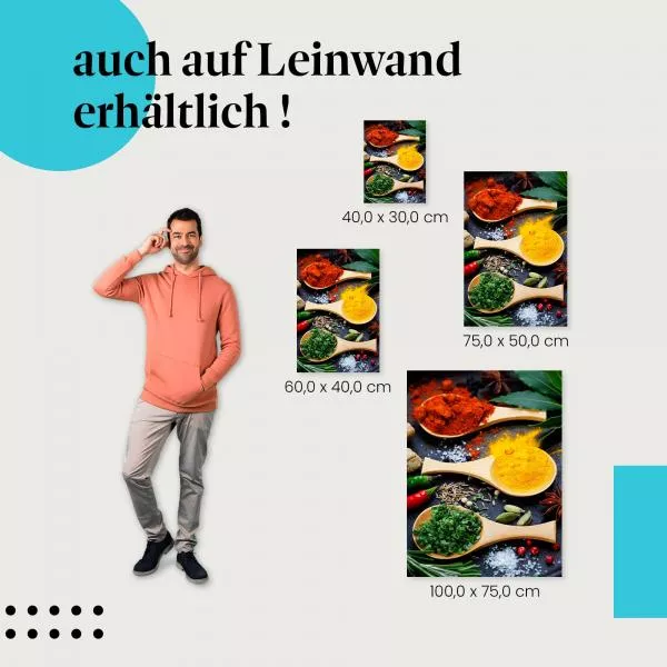 Gewürze & Kräuter: Aromatische Vielfalt | Postereck 0709 Gewürze & Kräuter: Aromatische Vielfalt | Postereck 0709