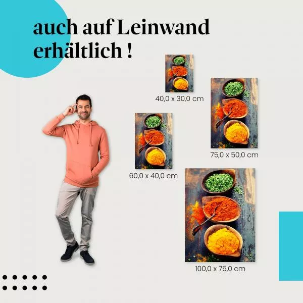 Bunte Gewürze & Kräuter: Würze & Geschmack | Postereck 0707 Bunte Gewürze & Kräuter: Würze & Geschmack | Postereck 0707