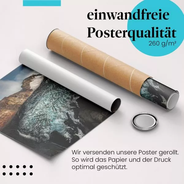 Majestätischer Gletscher | Postereck 4070 Majestätischer Gletscher | Postereck 4070