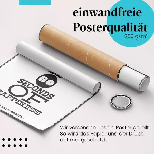 60 Sekunden Glück verlieren | Postereck 1582 60 Sekunden Glück verlieren | Postereck 1582