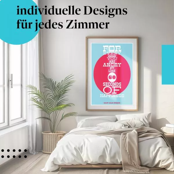 60 Sekunden Glück verlieren | Postereck 1583 60 Sekunden Glück verlieren | Postereck 1583