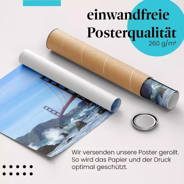 Golden Gate Freiheit | Postereck 0929 Golden Gate Freiheit | Postereck 0929