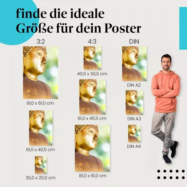 Buddha: Gelassenheit | Postereck 1814 Buddha: Gelassenheit | Postereck 1814