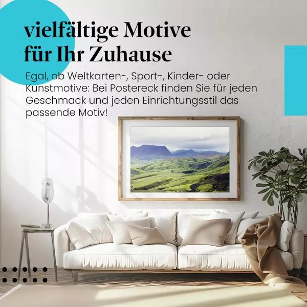 Island: Vulkanlandschaft | Postereck 1377 Island: Vulkanlandschaft | Postereck 1377