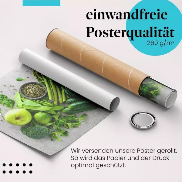 Grünes Gemüse | Postereck 3796 Grünes Gemüse | Postereck 3796