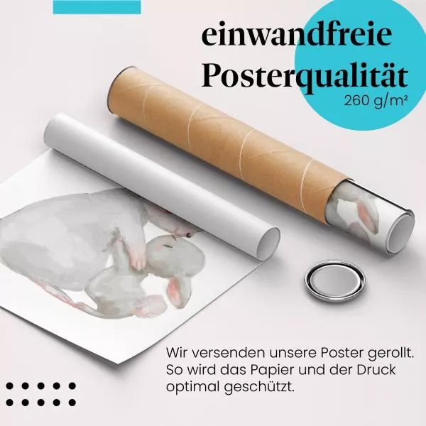 Hasenmama & Kind | Postereck 3606