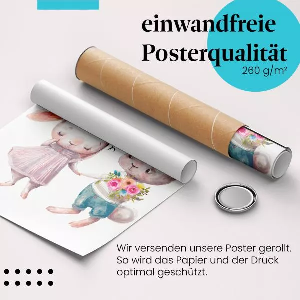 Hasenpaar | Postereck 3635 Hasenpaar | Postereck 3635