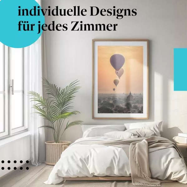 Bagan Heißluftballons | Postereck 2096 Bagan Heißluftballons | Postereck 2096