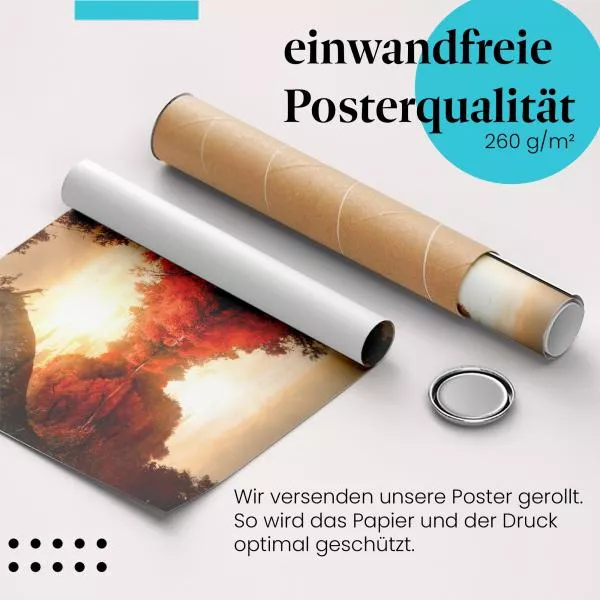 Herbst am Fluss | Postereck 2486 Herbst am Fluss | Postereck 2486