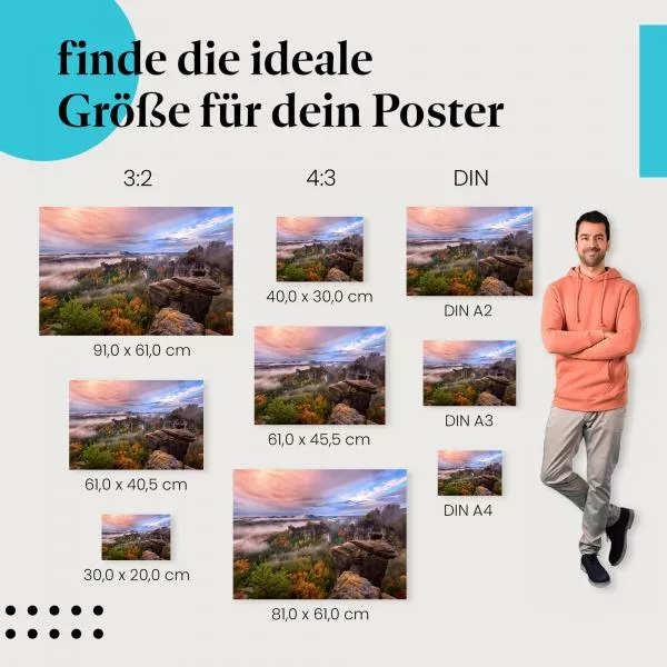 Herbstlicher Nebel | Postereck 3749 Herbstlicher Nebel | Postereck 3749