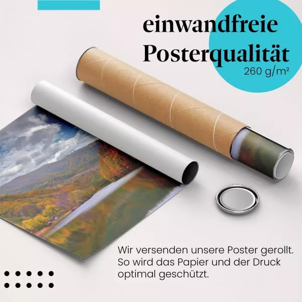 Herbst: Spiegelung am See | Postereck 1793 Herbst: Spiegelung am See | Postereck 1793