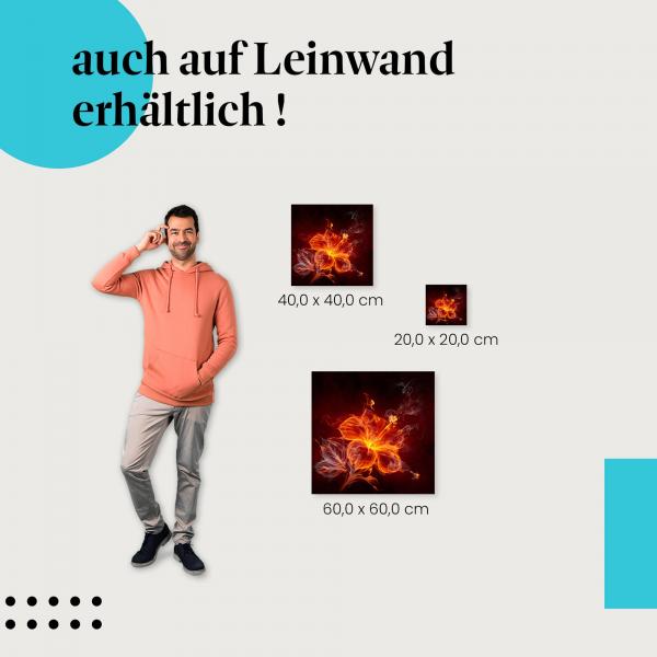 "Hibiskusblüte" Leinwandbild. Finde die ideale Größe & setze stilvolle Akzente mit Kunst in deinem Zuhause!