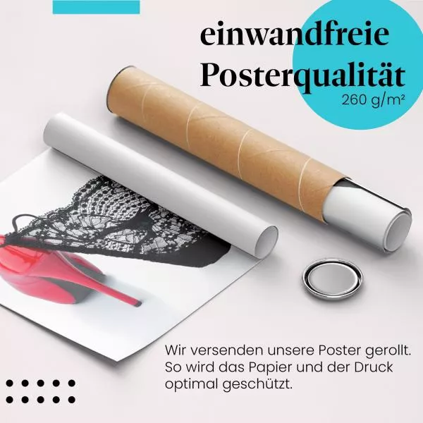 Verführung: Rote High Heels & Spitze | Postereck 1850 Verführung: Rote High Heels & Spitze | Postereck 1850