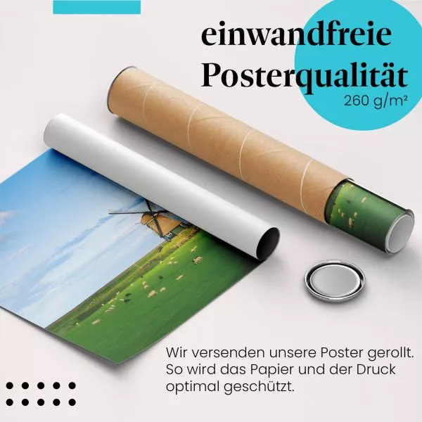 Holländische Landschaft | Postereck 4122 Holländische Landschaft | Postereck 4122