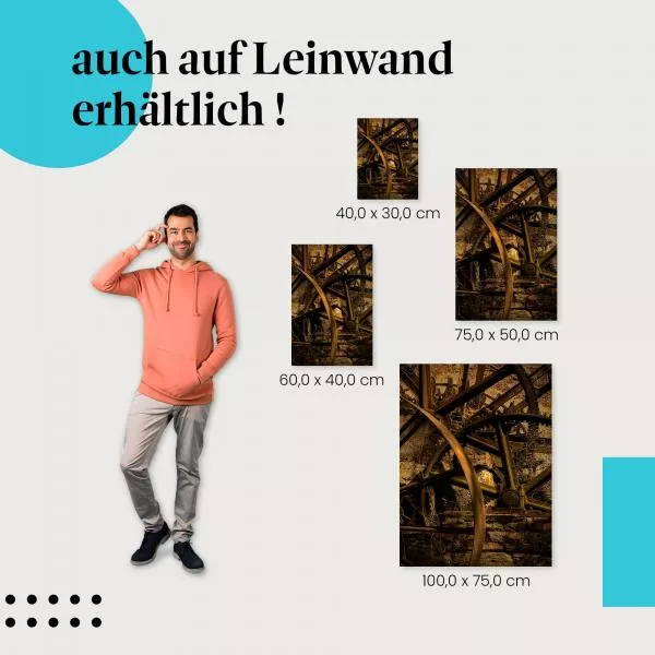 Vergänglichkeit der Industrie: Rost & Zeit | Postereck 0185 Vergänglichkeit der Industrie: Rost & Zeit | Postereck 0185