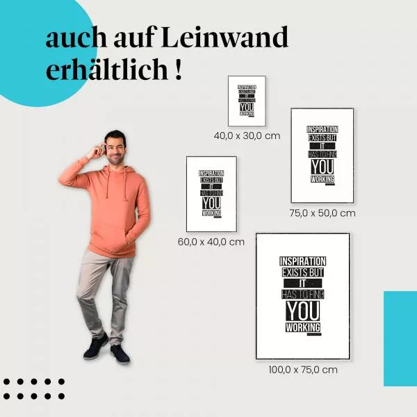 Inspiration: Fang an zu arbeiten | Postereck 1593 Inspiration: Fang an zu arbeiten | Postereck 1593