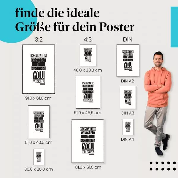 Inspiration: Fang an zu arbeiten | Postereck 1593 Inspiration: Fang an zu arbeiten | Postereck 1593