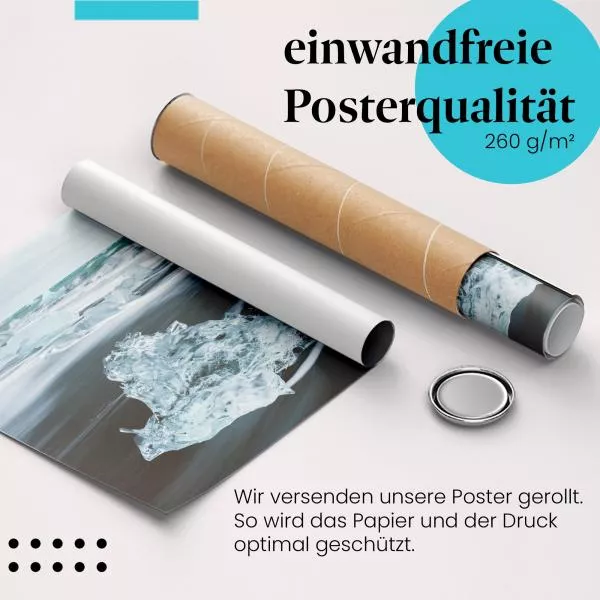 Eisberge & Strand | Postereck 3449
