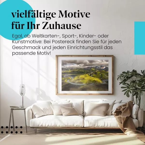 Island Landschaft | Postereck 3889 Island Landschaft | Postereck 3889