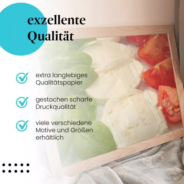 Italienische Aromen: Tomaten & Mozzarella | Postereck 0109 Italienische Aromen: Tomaten & Mozzarella | Postereck 0109