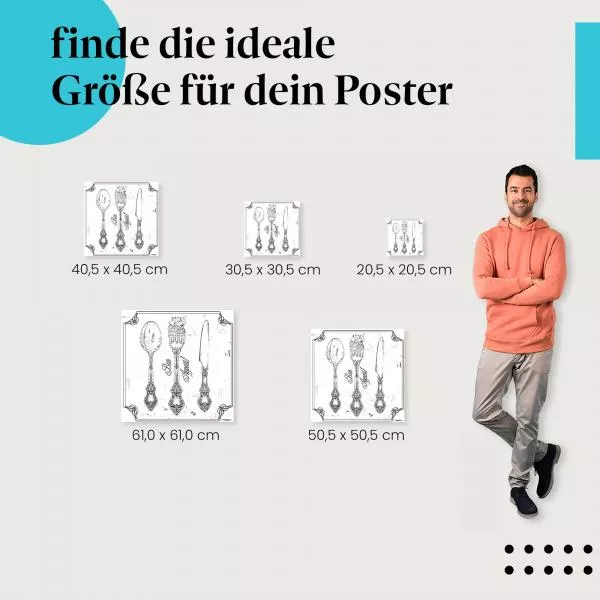 Elegante Menükarte | Postereck 4005 Elegante Menükarte | Postereck 4005