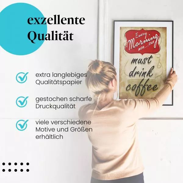 Guten Morgen: Kaffee! | Postereck 1977 Guten Morgen: Kaffee! | Postereck 1977