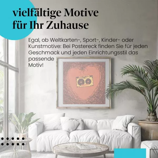 Kassettenherz | Postereck 2235