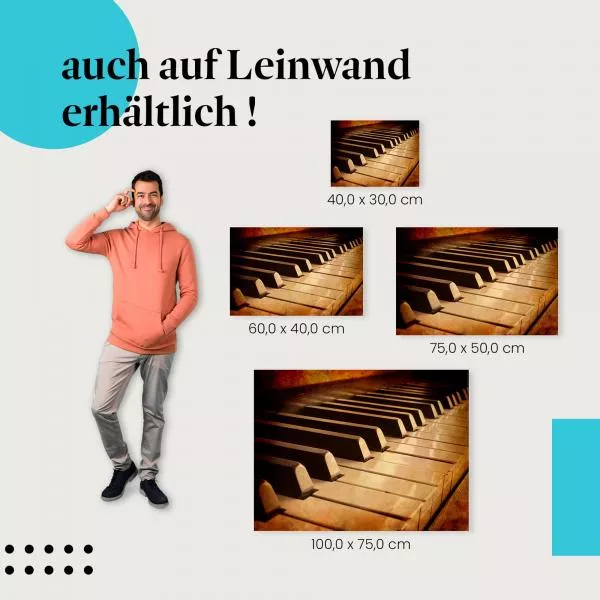 Musikalische Nostalgie: Klavier | Postereck 0150 Musikalische Nostalgie: Klavier | Postereck 0150
