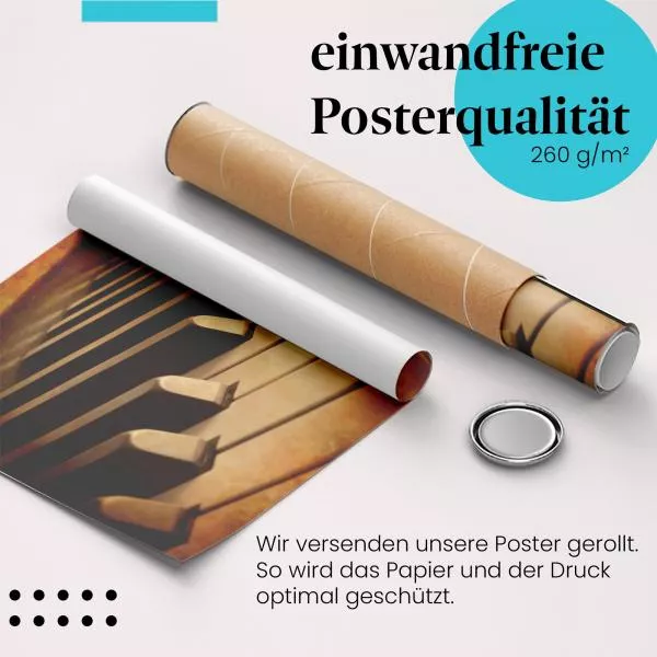 Musikalische Nostalgie: Klavier | Postereck 0150 Musikalische Nostalgie: Klavier | Postereck 0150