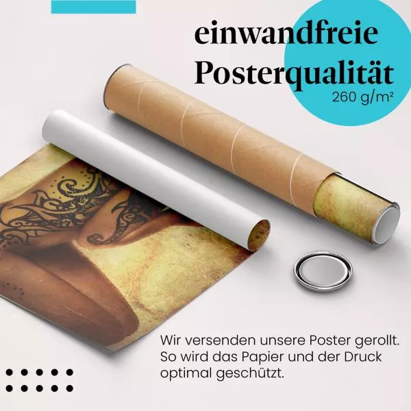 Körperbemalung: Weiblichkeit & Mystik | Postereck 1472 Körperbemalung: Weiblichkeit & Mystik | Postereck 1472
