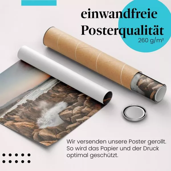 Steilküste & Sonnenaufgang | Postereck 3347 Steilküste & Sonnenaufgang | Postereck 3347