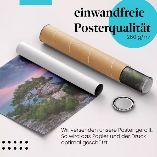 Felsige Küste | Postereck 2573 Felsige Küste | Postereck 2573