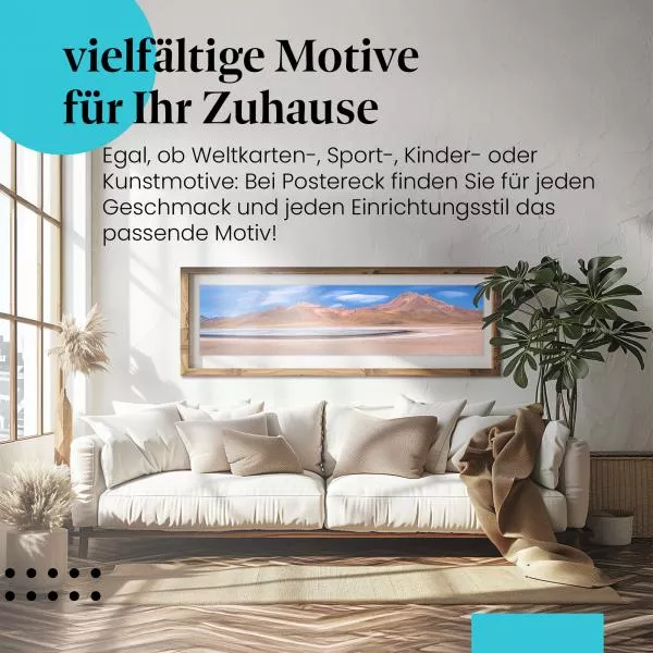 Lagune in der Atacamawüste | Postereck 4127