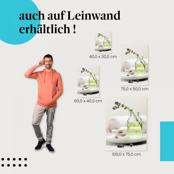 Leinwandbild "Entspannung pur": Wellness & Aromatherapie
