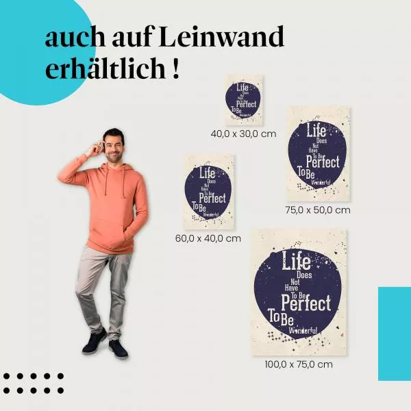 Wundervolles Leben | Postereck 2482