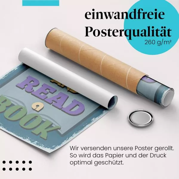 Keep Calm & Read | Postereck 0962 Keep Calm & Read | Postereck 0962