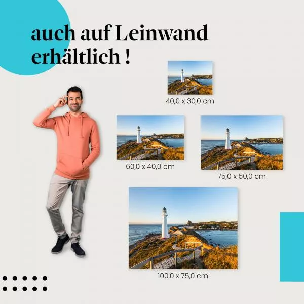 Leuchtturm am Meer | Postereck 3146 Leuchtturm am Meer | Postereck 3146
