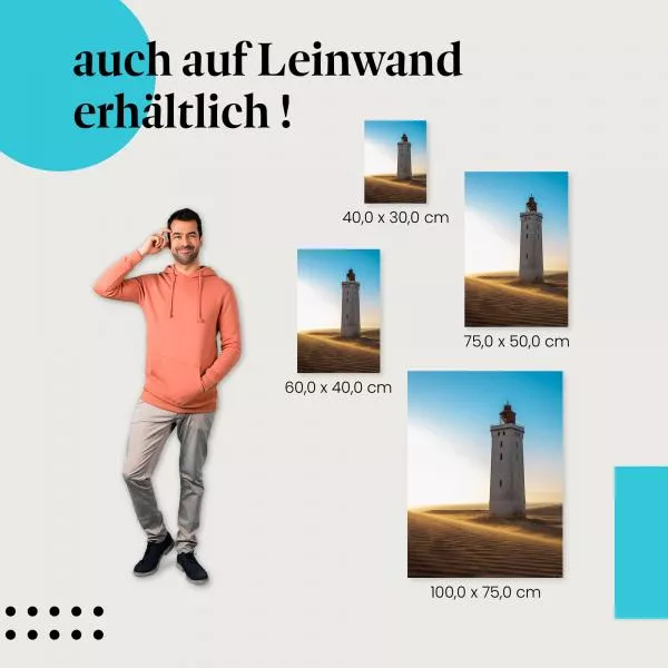 Leuchtturm & Sanddüne | Postereck 3679 Leuchtturm & Sanddüne | Postereck 3679