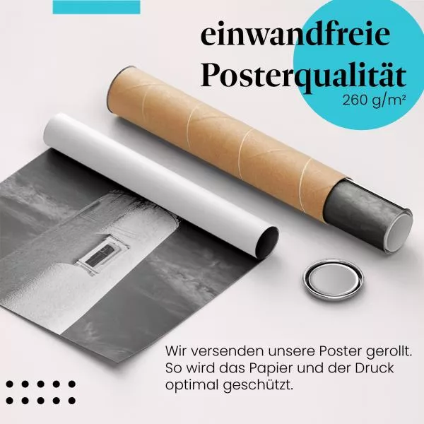 Leuchtturm im Sturm | Postereck 3499 Leuchtturm im Sturm | Postereck 3499