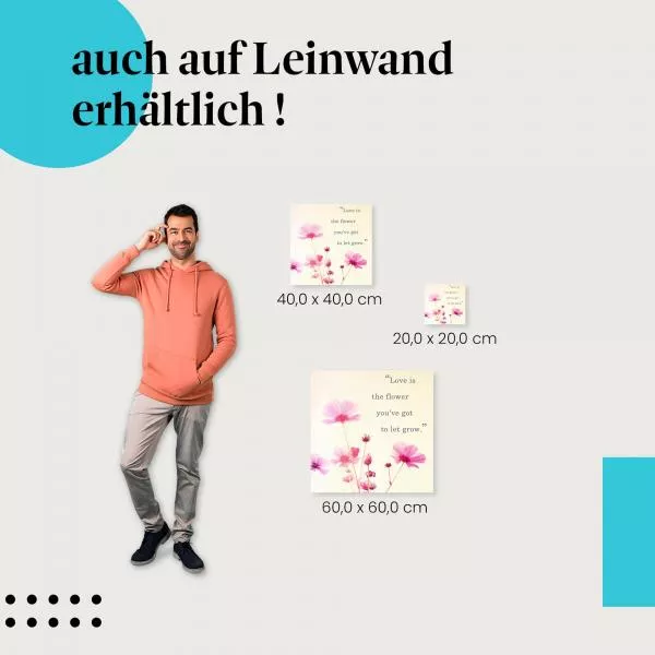 Liebe zum Wachsen | Postereck 2406 Liebe zum Wachsen | Postereck 2406