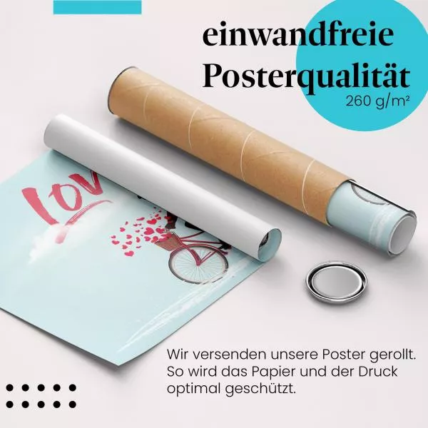 Fahrrad & Liebe | Postereck 3788 Fahrrad & Liebe | Postereck 3788