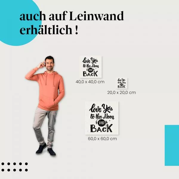 Mond & Rakete | Postereck 2464 Mond & Rakete | Postereck 2464