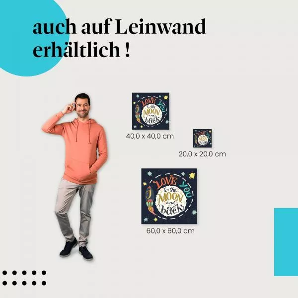 Liebe bis zum Mond | Postereck 2872 Liebe bis zum Mond | Postereck 2872