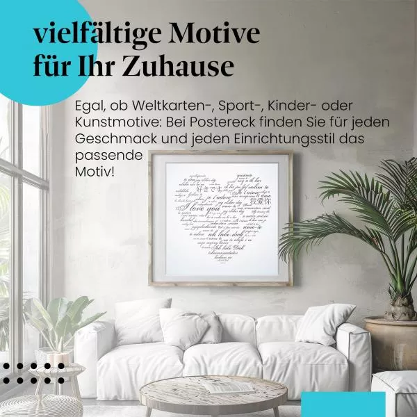 Ich liebe dich | Postereck 3540