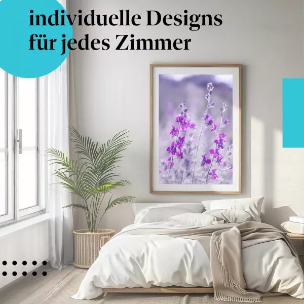Lila Blütenzauber | Postereck 2385 Lila Blütenzauber | Postereck 2385
