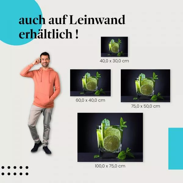 Erfrischender Limetten-Drink | Postereck 1044