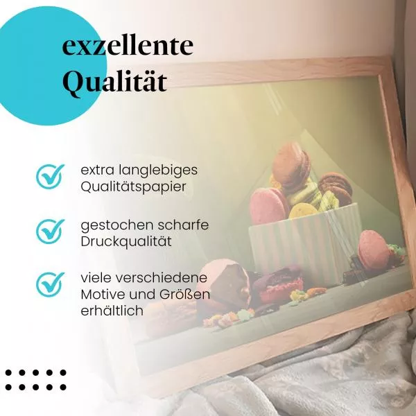 Bunte Macarons | Postereck 2632 Bunte Macarons | Postereck 2632