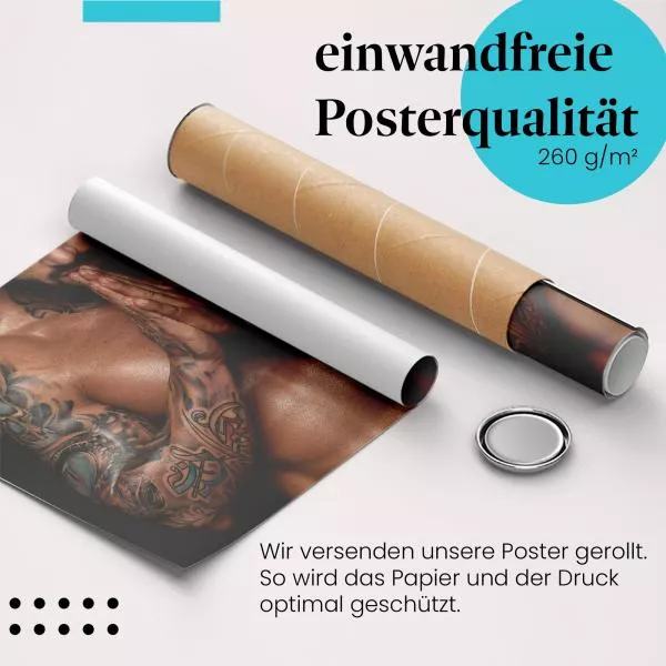 Meditierender Mann | Postereck 2527 Meditierender Mann | Postereck 2527