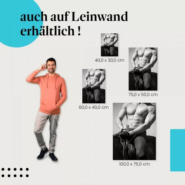 Durstlöscher nach dem Ritt: Mann… | Postereck 1136 Durstlöscher nach dem Ritt: Mann… | Postereck 1136